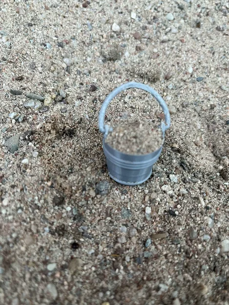 Xô 10L tỉ lệ 1:10 & 1:12 cho RC car, mini (bucket) - Image 1