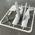 Mô hình lắp ráp máy bay Focke-Wulf Fw 190 dạng Kit Card độc đáo - Thumbnail 2