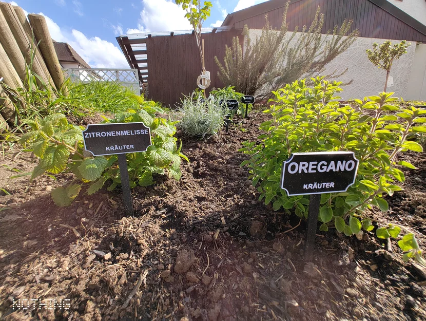 Bảng tên cây/rau cho Hochbeet & vườn (tiếng Đức) – in 2 màu - Image 2