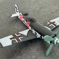Mô hình lắp ráp máy bay Focke-Wulf Fw 190 dạng Kit Card độc đáo - Thumbnail 7