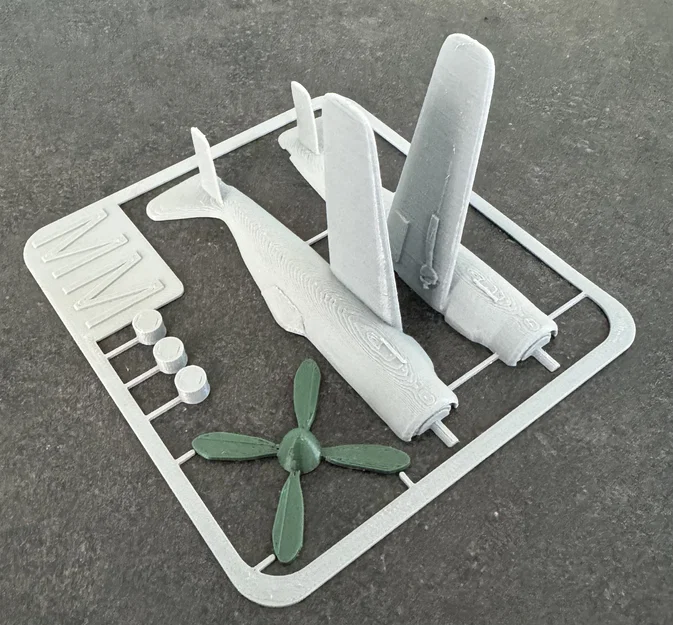 Mô hình lắp ráp máy bay Focke-Wulf Fw 190 dạng Kit Card độc đáo - Image 15