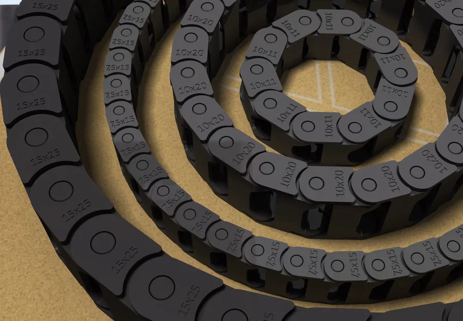 Drag Cable Chain(s) – Xích dẫn cáp (in liền 1 khúc) - Image 2