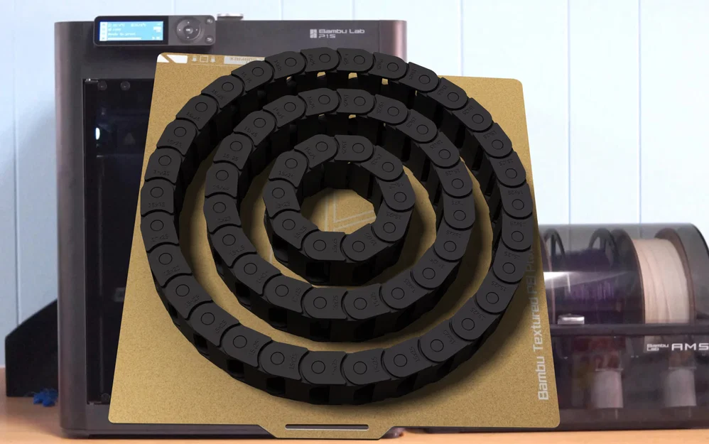 Drag Cable Chain(s) – Xích dẫn cáp (in liền 1 khúc) - Image 3