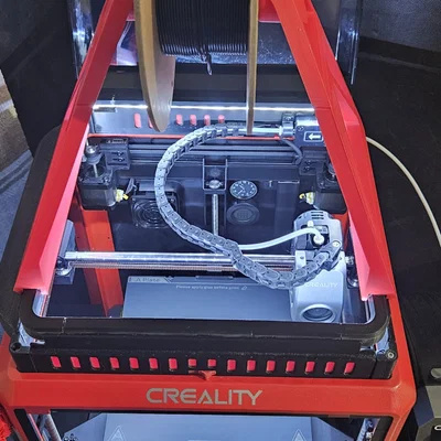 Khung nâng Riser tích hợp giá treo nhựa cho Creality K1 & K1C