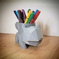 Khay cắm bút Bulbasaur 3D độc đáo cho bàn làm việc - Thumbnail 1