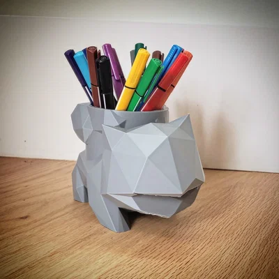 Khay cắm bút Bulbasaur 3D độc đáo cho bàn làm việc