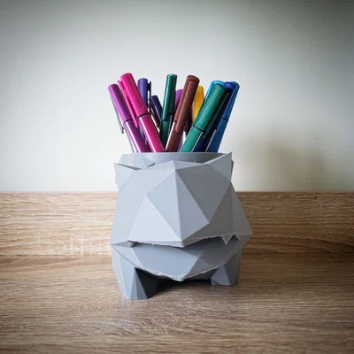 Khay cắm bút Bulbasaur 3D độc đáo cho bàn làm việc