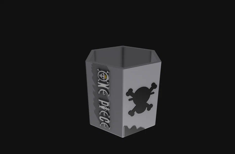 Ống cắm bút chủ đề One Piece thiết kế in 3D đẹp mắt - Image 1