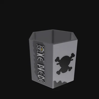 Ống cắm bút chủ đề One Piece thiết kế in 3D đẹp mắt