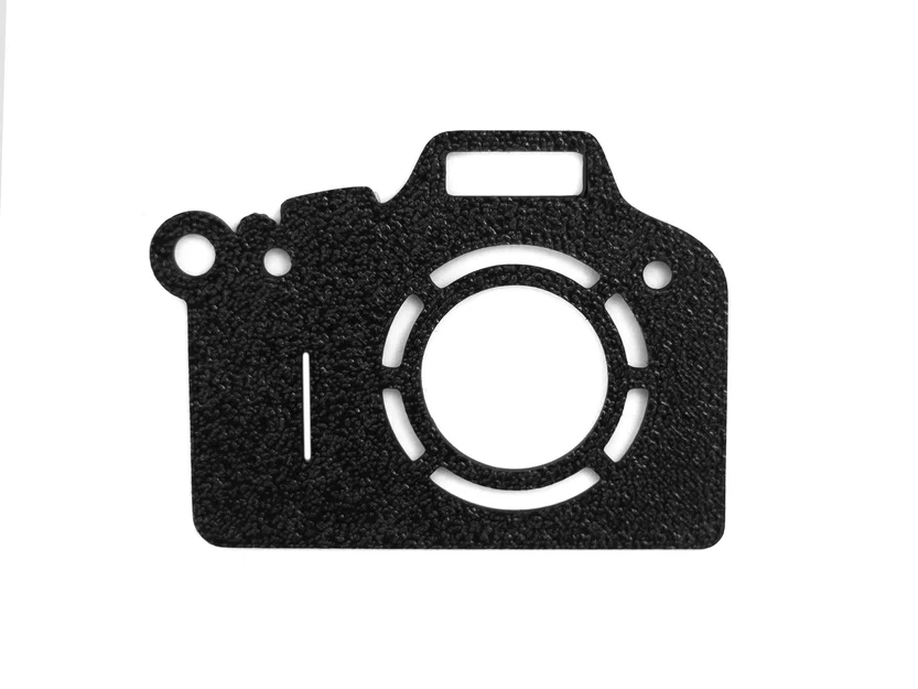 Móc khóa hình máy ảnh 3D - Phụ kiện nhỏ gọn cho người yêu nhiếp ảnh - Image 1