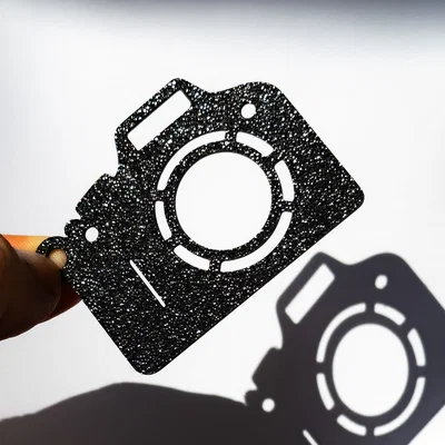 Móc khóa hình máy ảnh 3D - Phụ kiện nhỏ gọn cho người yêu nhiếp ảnh