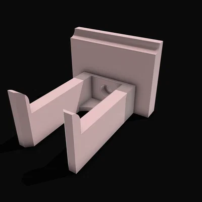 Giá treo gậy Lacrosse gắn tường in 3D tiện dụng