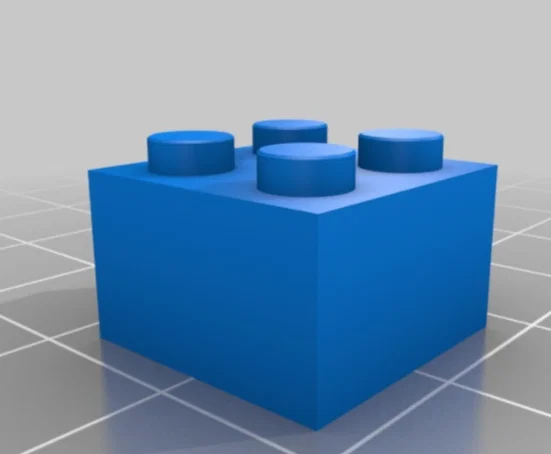 Bộ file in 3D gạch lắp ráp kiểu Lego (2x2, 2x3, 2x4, 2x6) - Image 1