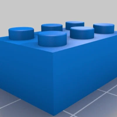 Bộ file in 3D gạch lắp ráp kiểu Lego (2x2, 2x3, 2x4, 2x6)