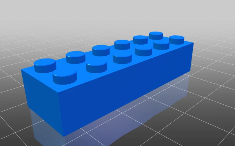 Bộ file in 3D gạch lắp ráp kiểu Lego (2x2, 2x3, 2x4, 2x6) - Image 4