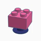 Phụ kiện gắn dép Crocs hình gạch Lego in 3D cực xinh