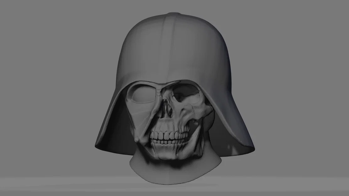 Hộp sọ Darth Vader (Darth Vader skull) - Image 1
