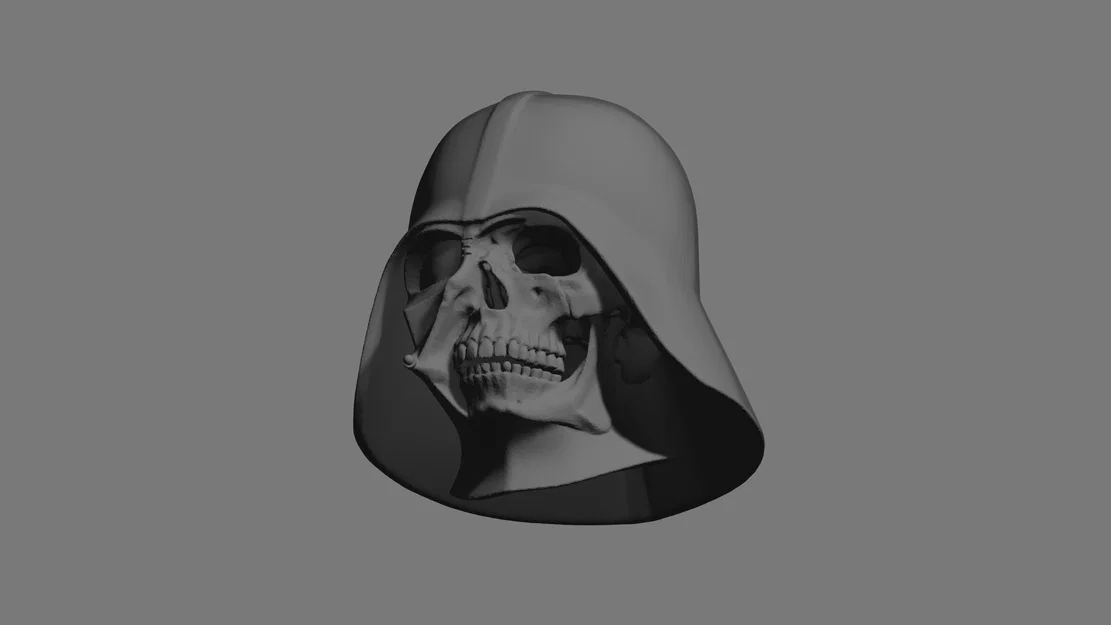 Hộp sọ Darth Vader (Darth Vader skull) - Image 2
