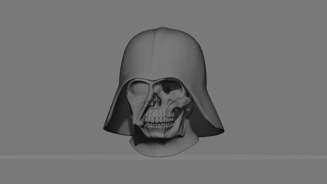 Hộp sọ Darth Vader (Darth Vader skull) - Image 3