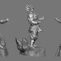 Mô hình 3D Broly Dragon Ball Z cực chất cho anh em yêu in ấn - Thumbnail 3