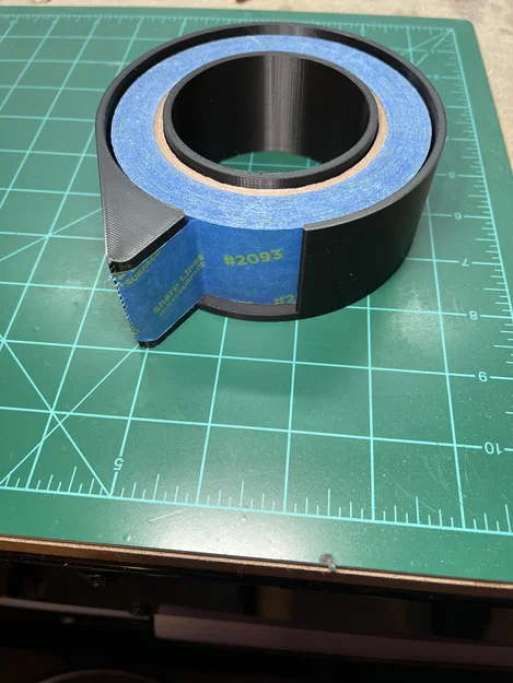 Dụng cụ cắt băng keo giấy 3D tiện lợi cho bàn làm việc - Image 1