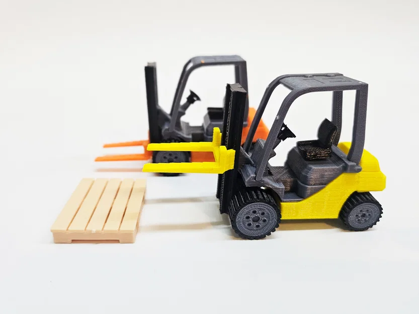 Forklift Kit Card kèm Pallet (Xe nâng lắp ráp mini) - Image 2
