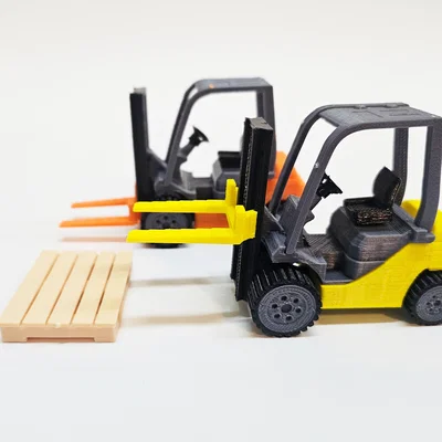 Forklift Kit Card kèm Pallet (Xe nâng lắp ráp mini)