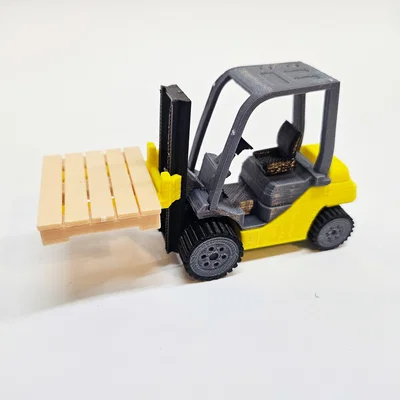 Forklift Kit Card kèm Pallet (Xe nâng lắp ráp mini)