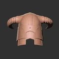 Mô hình 3D mũ chiến binh Dovahkiin (Skyrim) dành cho fan game - Thumbnail 3