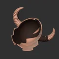 Mô hình 3D mũ chiến binh Dovahkiin (Skyrim) dành cho fan game - Thumbnail 4