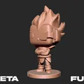Mô hình 3D Vegeta phong cách Funko Pop độc đáo - Thumbnail 2