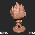 Mô hình 3D Vegeta phong cách Funko Pop độc đáo - Thumbnail 3