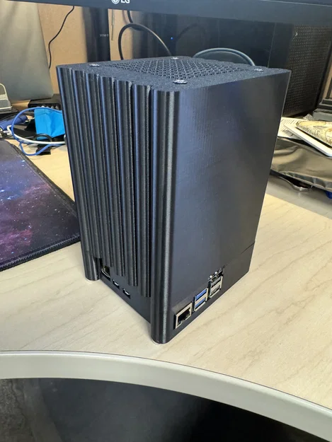 Case Radxa SATA HAT kèm quạt 80mm - Image 1