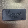 Mô hình thẻ bài giải trí N-word Pass in 3D độc đáo - Thumbnail 1