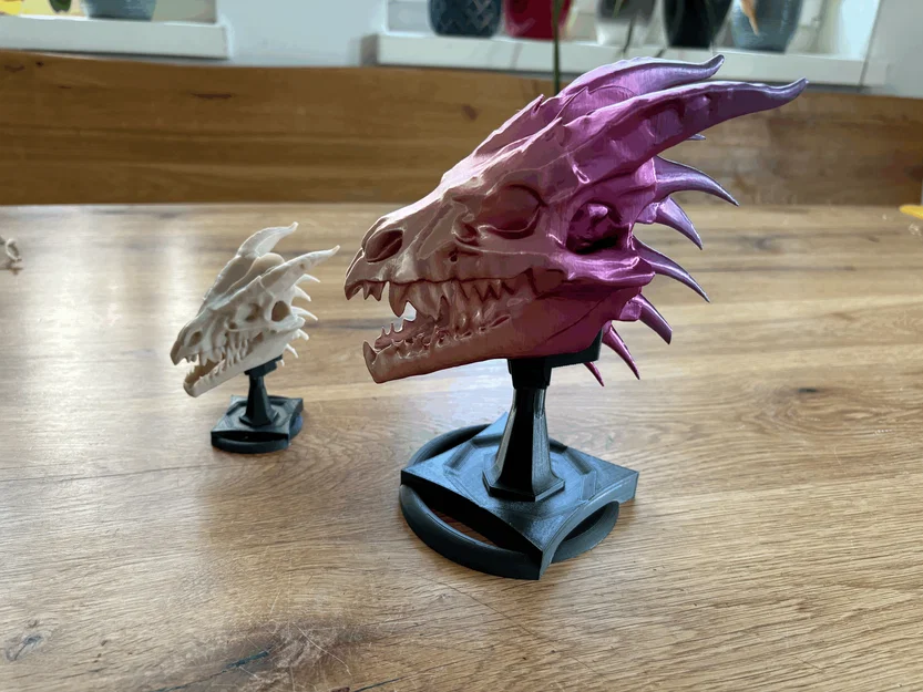 Sọ Rồng kèm Stand (Dragon-Skull with Stand) – NEW Stand added - Image 1