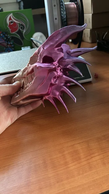Sọ Rồng kèm Stand (Dragon-Skull with Stand) – NEW Stand added - Image 3