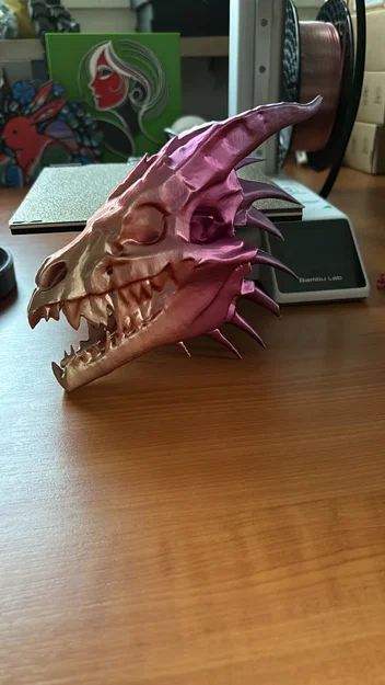 Sọ Rồng kèm Stand (Dragon-Skull with Stand) – NEW Stand added - Image 4