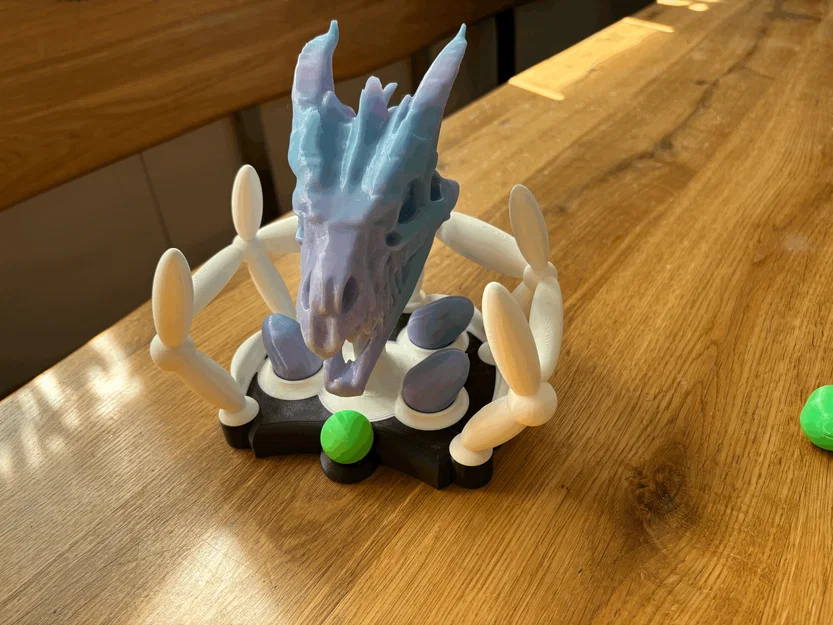 Sọ Rồng kèm Stand (Dragon-Skull with Stand) – NEW Stand added - Image 15