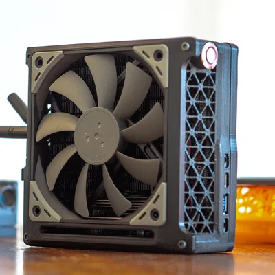 Mẫu vỏ thùng máy tính PC siêu nhỏ gọn in 3D (PC Case)