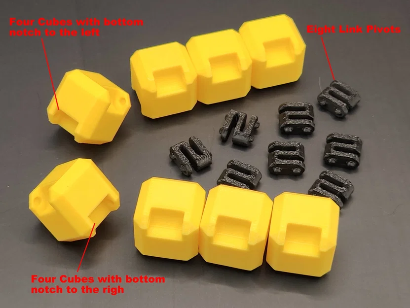 Infinity Cube thiết kế khác lạ (giảm kẹt pivot, Pivot Links tách rời) - Image 2