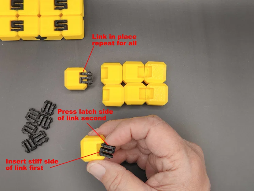 Infinity Cube thiết kế khác lạ (giảm kẹt pivot, Pivot Links tách rời) - Image 4