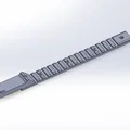Nắp dust cover AK-47 Airsoft kiểu dog leg có rail (kèm các phần rời) - Thumbnail 2