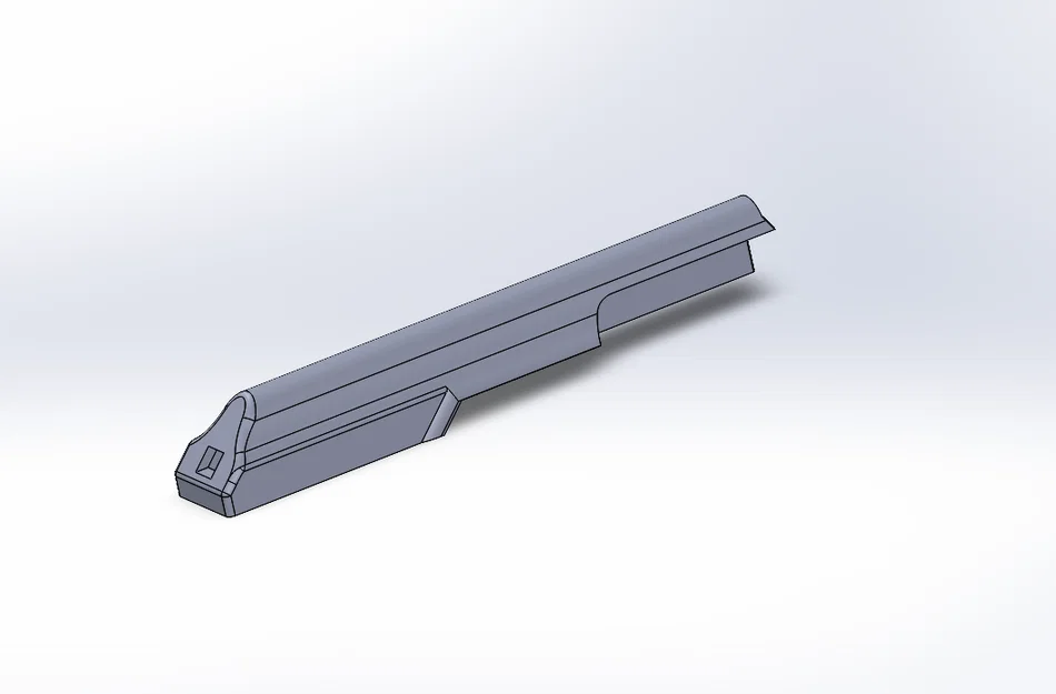 Nắp dust cover AK-47 Airsoft kiểu dog leg có rail (kèm các phần rời) - Image 3