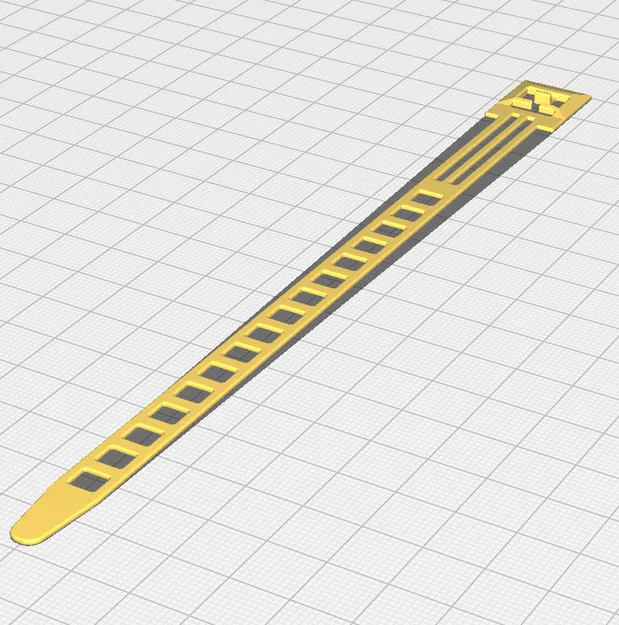 Dây rút nhựa (Zip tie) in 3D tiện dụng sắp xếp gọn gàng - Image 1