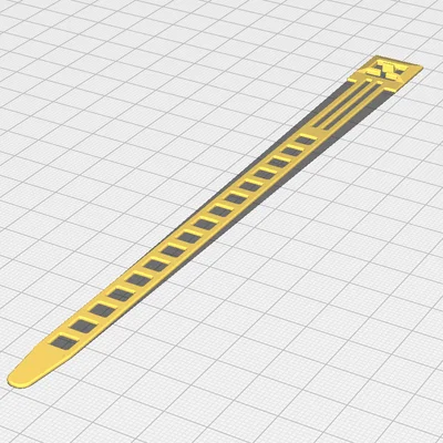 Dây rút nhựa (Zip tie) in 3D tiện dụng sắp xếp gọn gàng