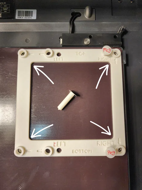 SV08 Bed Bolt Template – Mẫu canh vị trí ốc bed - Image 3