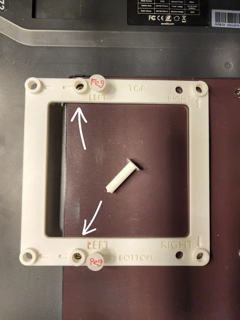 SV08 Bed Bolt Template – Mẫu canh vị trí ốc bed - Image 4