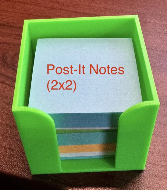 Khay đựng giấy ghi chú Post-It 2x2 gọn gàng cho bàn làm việc - Image 1