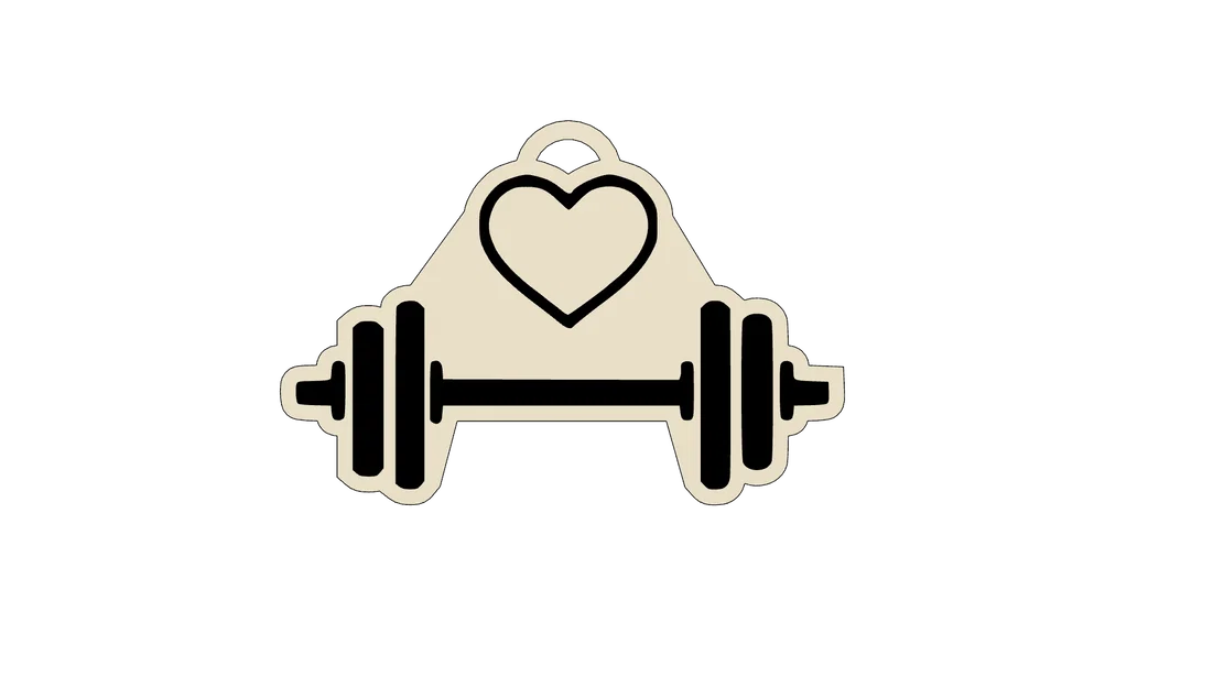 Móc khóa Gym (Llavero Gym) - Image 2