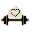 Móc khóa Gym (Llavero Gym) - Thumbnail 2